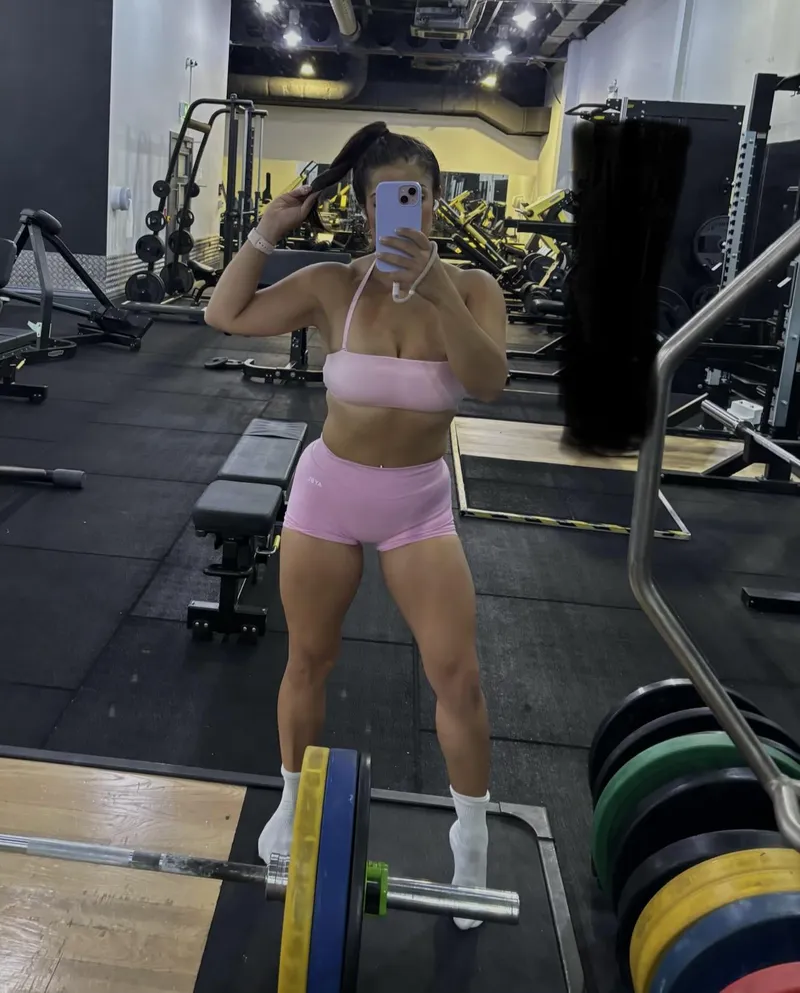 Thumbnail Always a ponytail at the gym