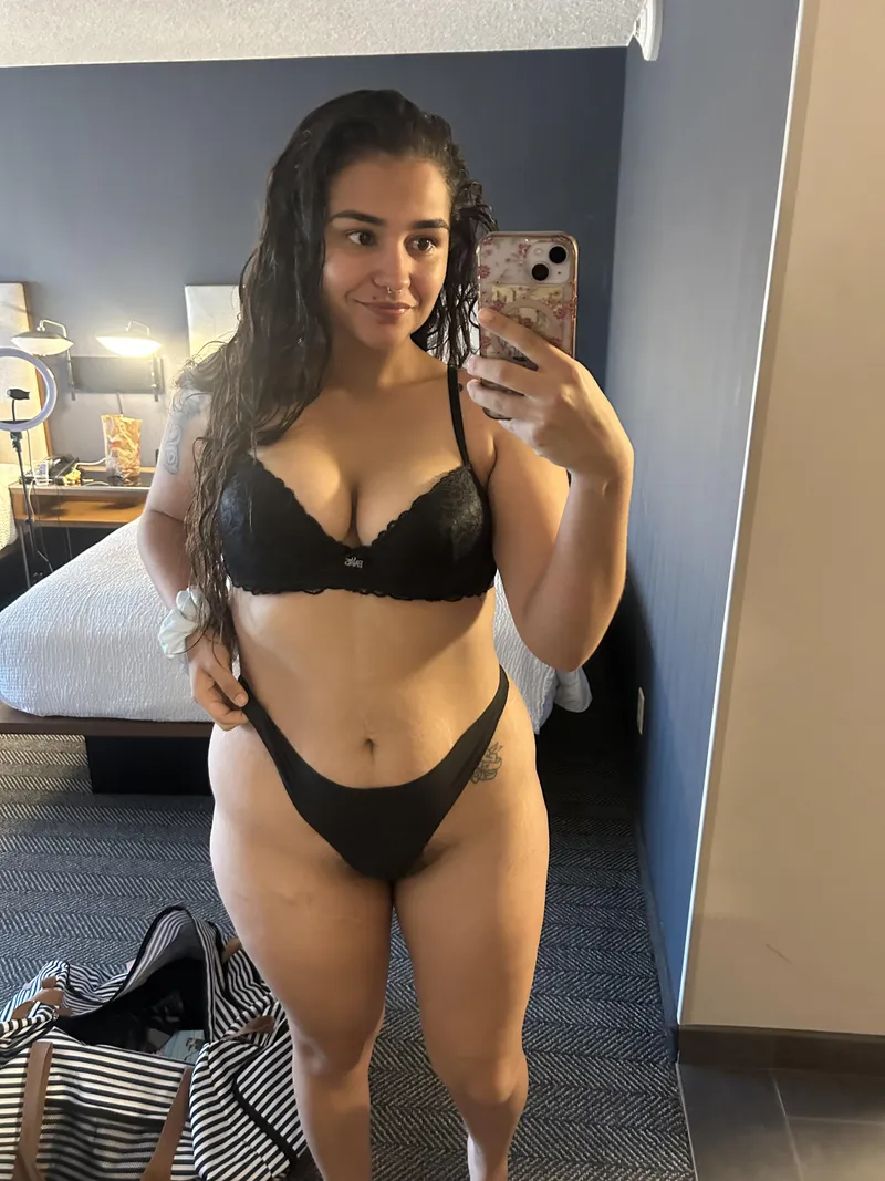 Thumbnail Showing off in my push up bra