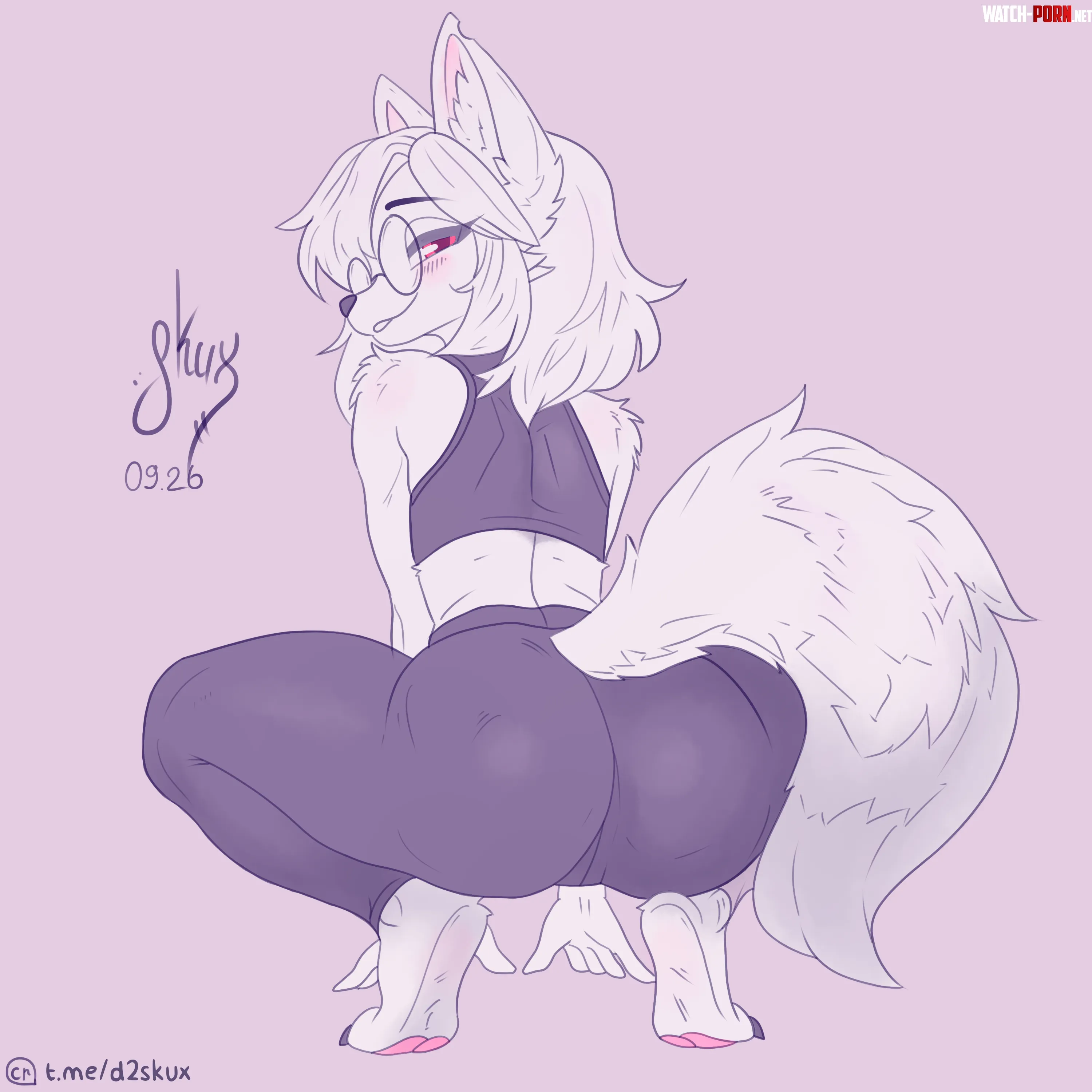 [Q] Albino-fox 2 by Afterscroll