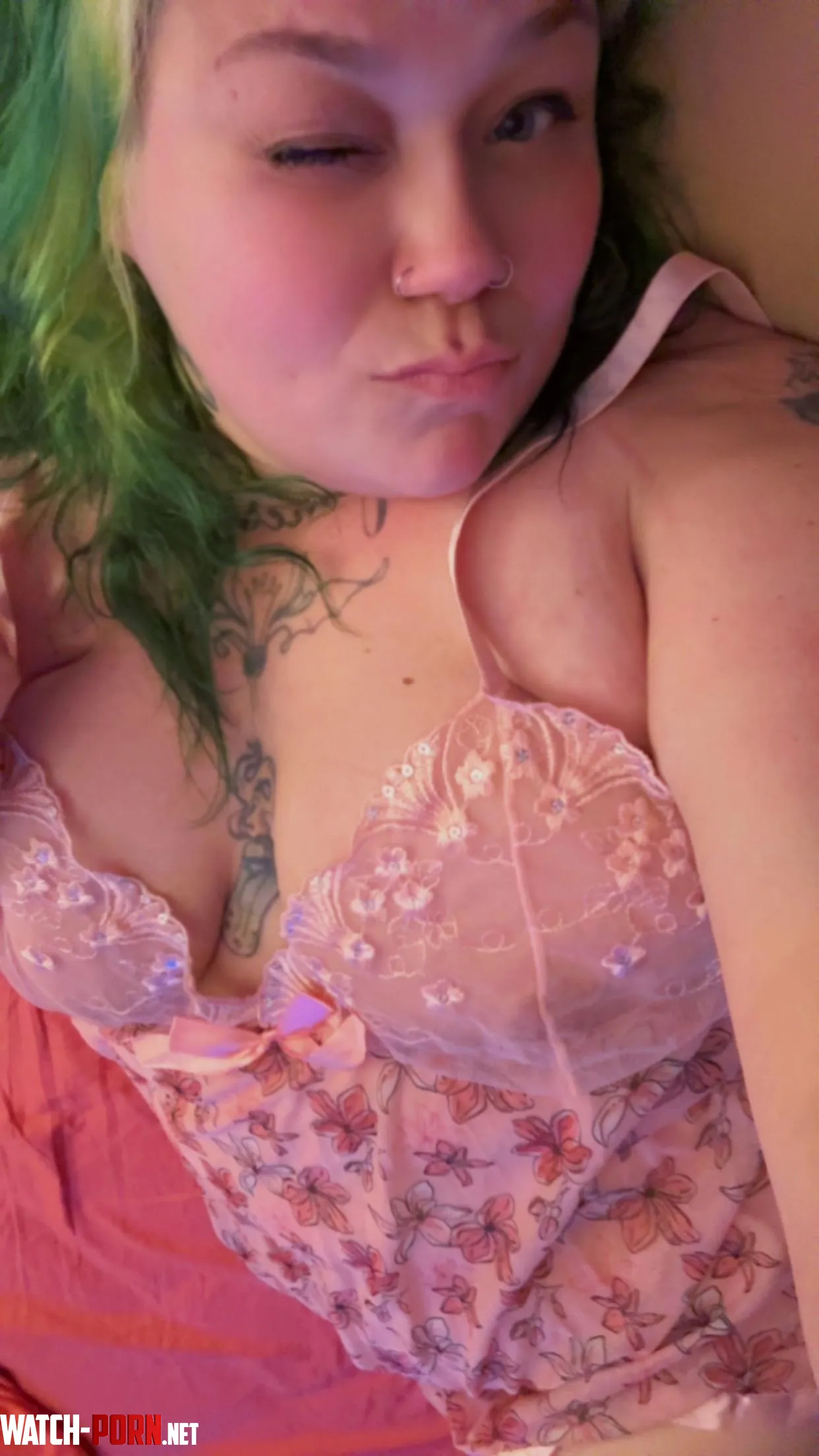 Can’t sleep, but felt cute 💖💖 by Hollywoodhavoc757