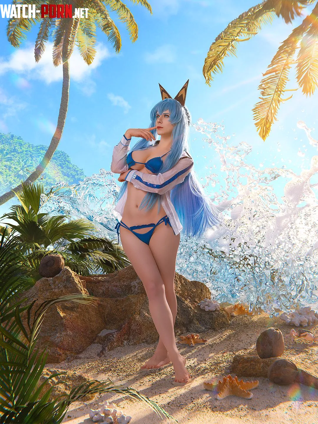 Helm Aquamarine [Goddess of Victory: Nikke] (nebu_cosplay) by NeBukun