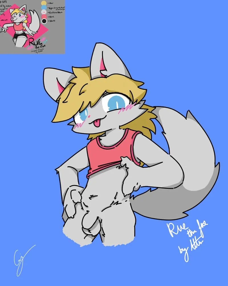 Thumbnail Bestie drew my sona :3 (anonymous)