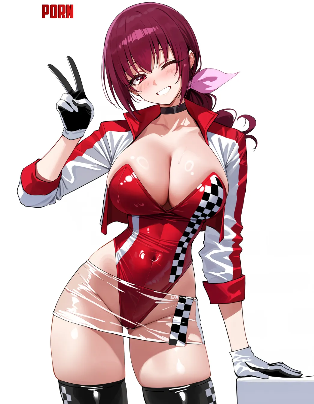 Race Queen Hoshizora [Precure] by WoolsonDaSheep