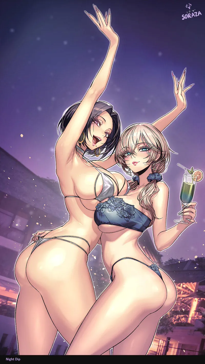 Thumbnail Nighttime Swim [Original] (Soraza)