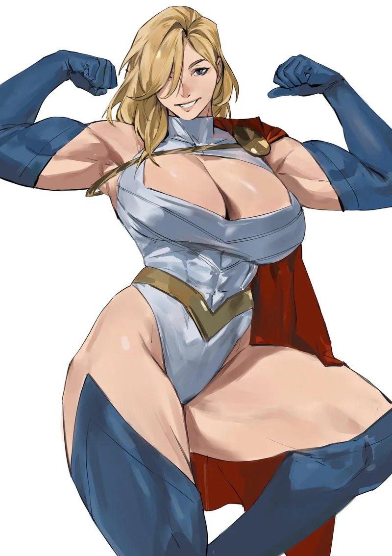 Thumbnail Beautiful PowerGirl (透明屿) [DC]