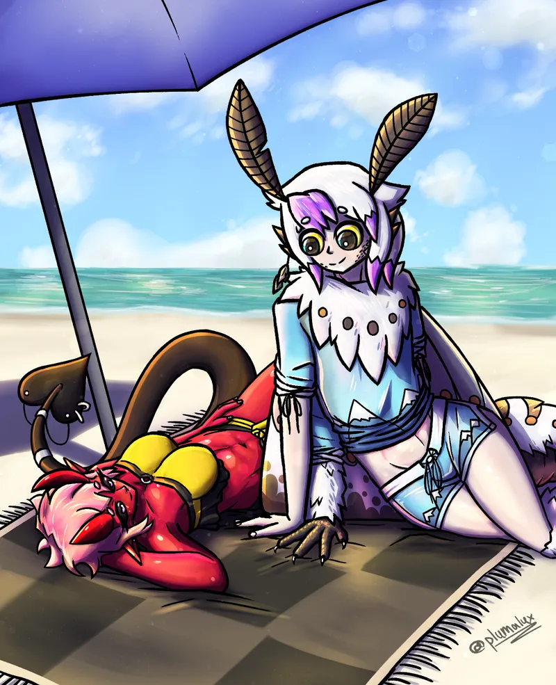Thumbnail [OC] Ira and Pluma beach episode