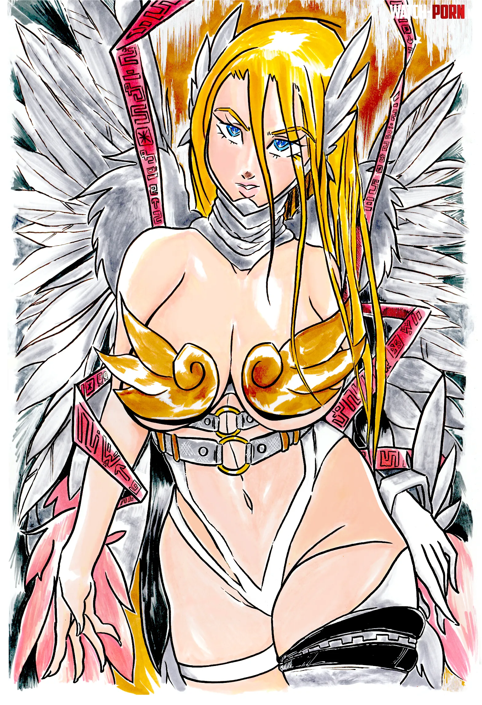 Angewomon (Artist: Uros Sesum) by Urosesum
