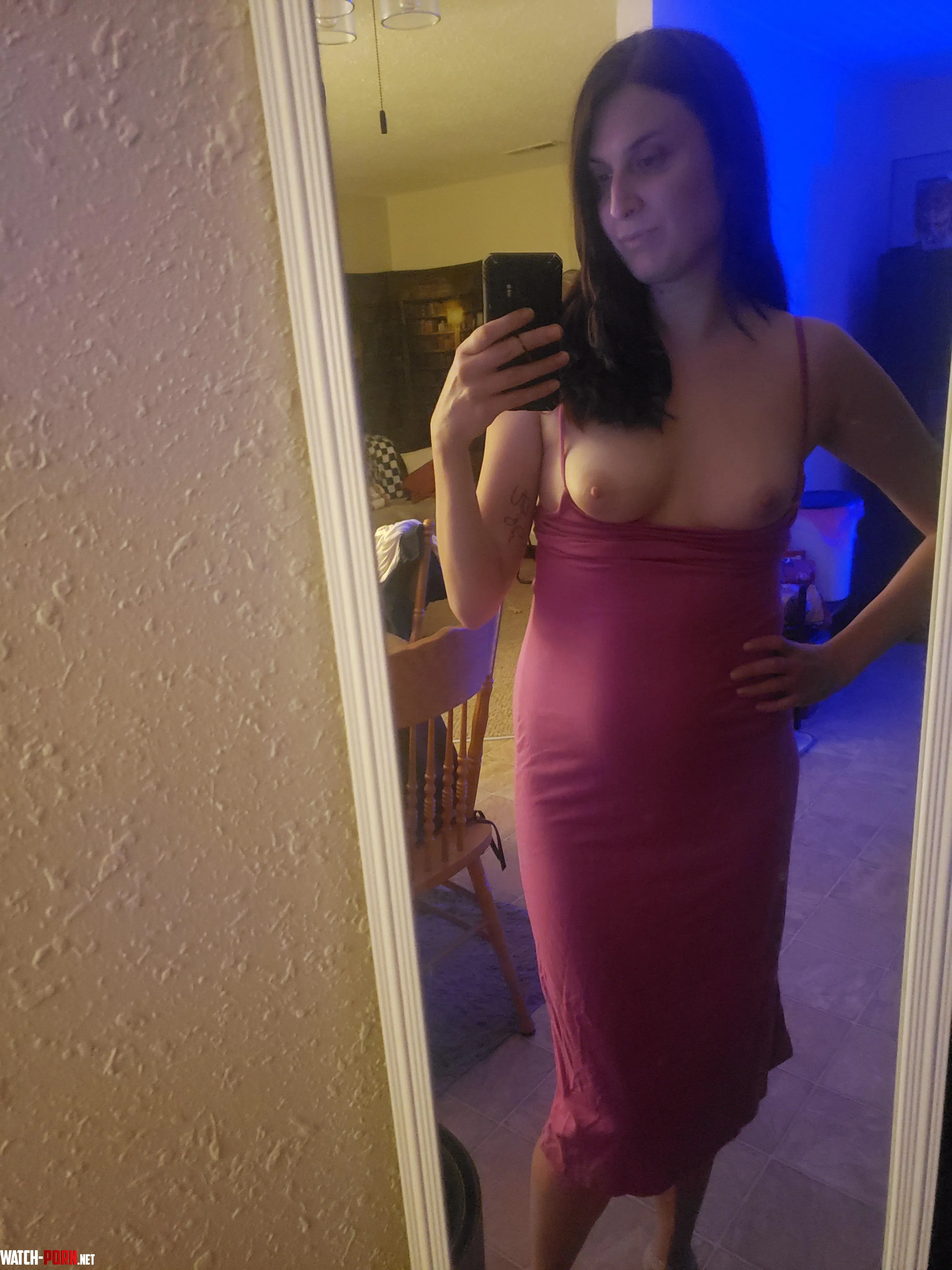 Pink dress, pink nipples...and pink somewhere else 💗 by laylablare