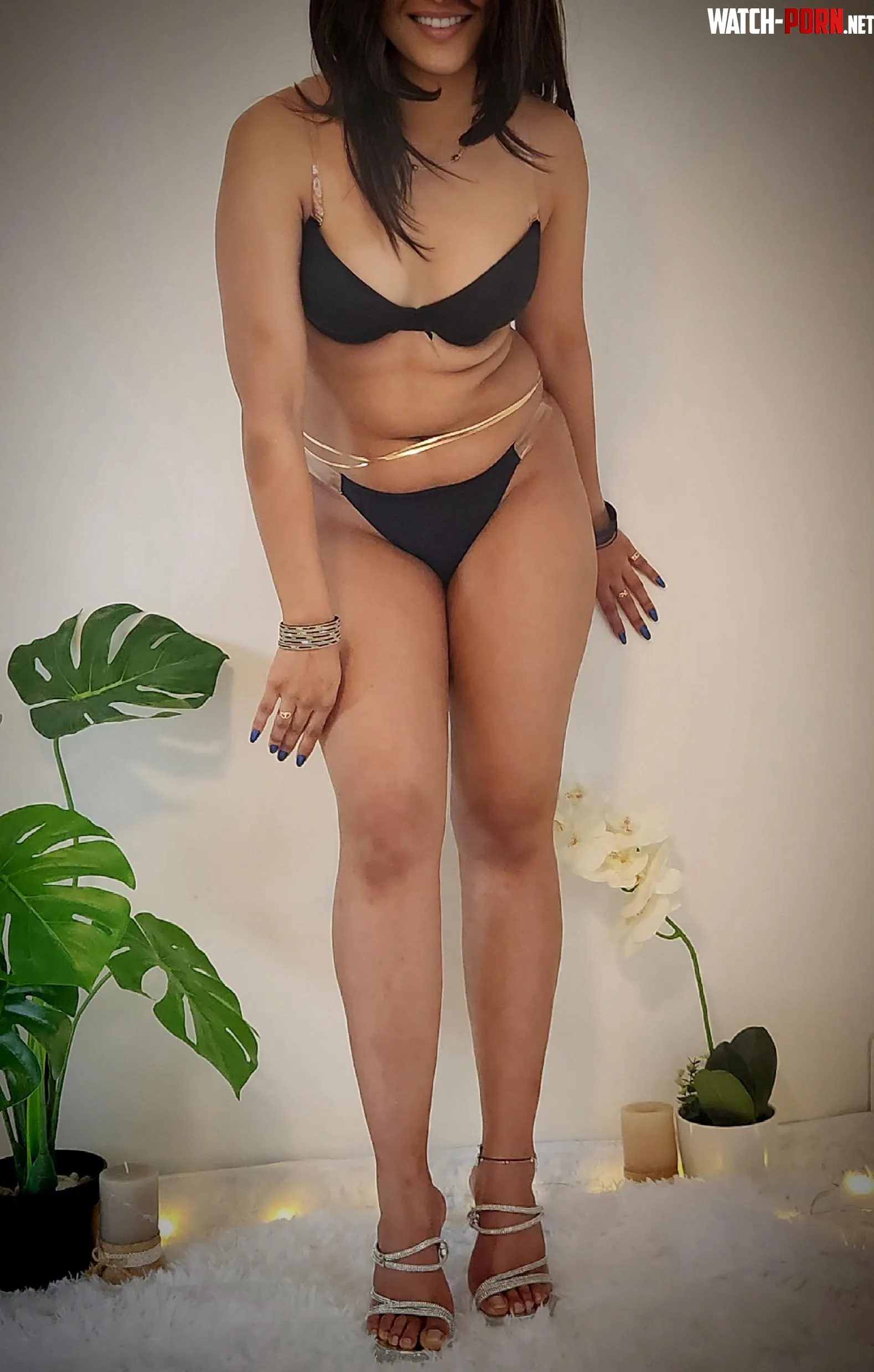 tiny black bikini brown skin [f] by TheEngineerLady