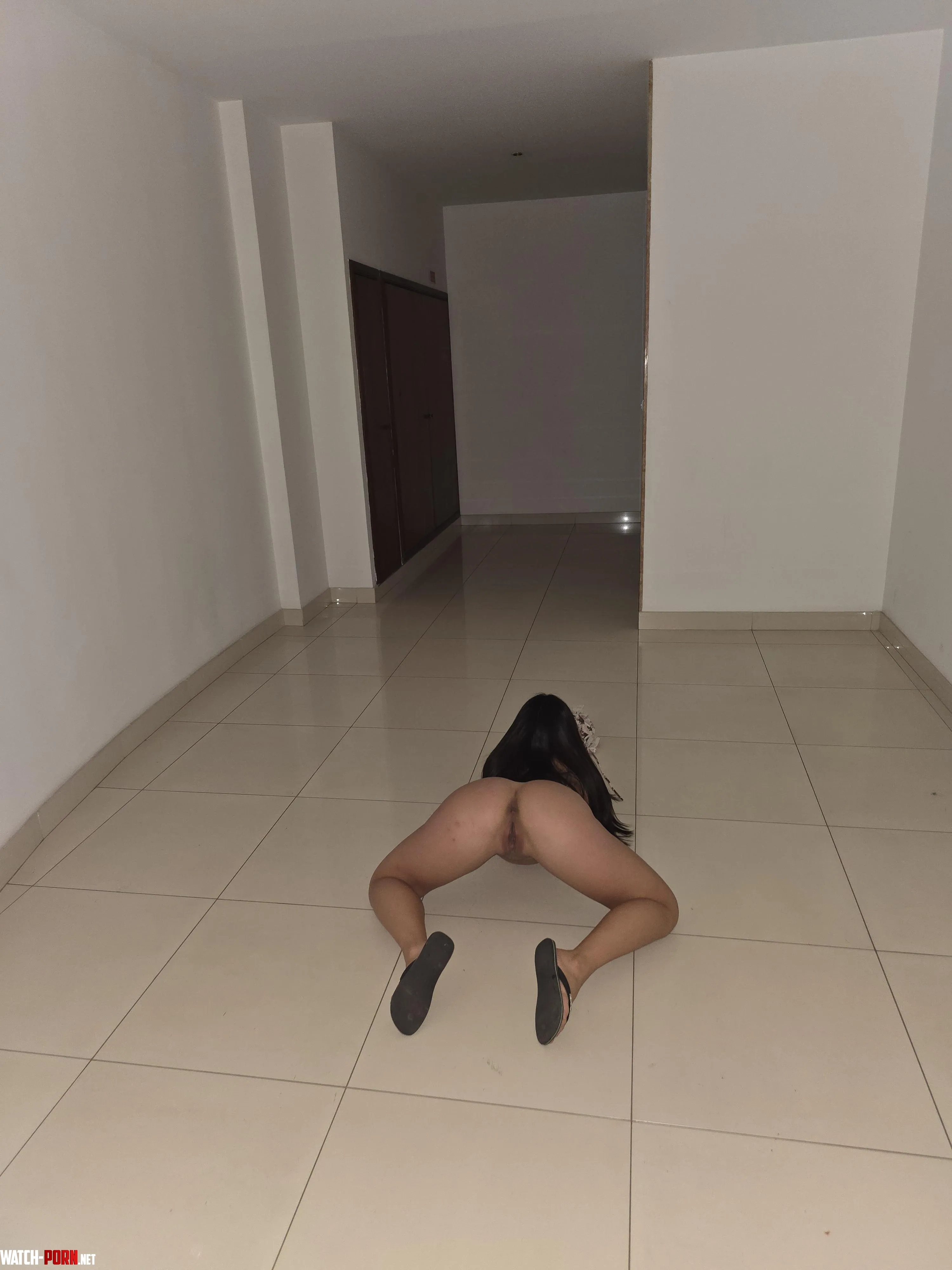 Getting naughty in a hotel hallway hehe by dirty_flirty23
