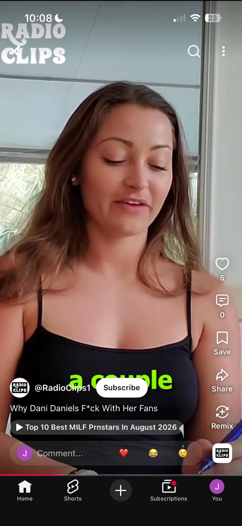 Thumbnail According to her this…she’s been with fans before.