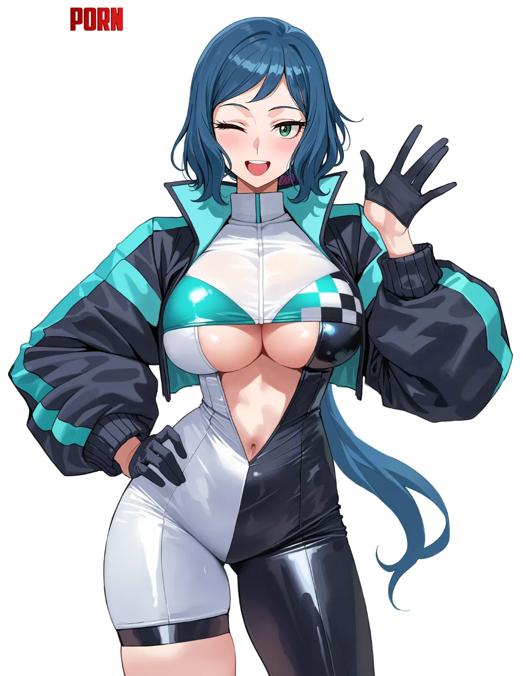 Race Queen Rinko [Gundam] by WoolsonDaSheep