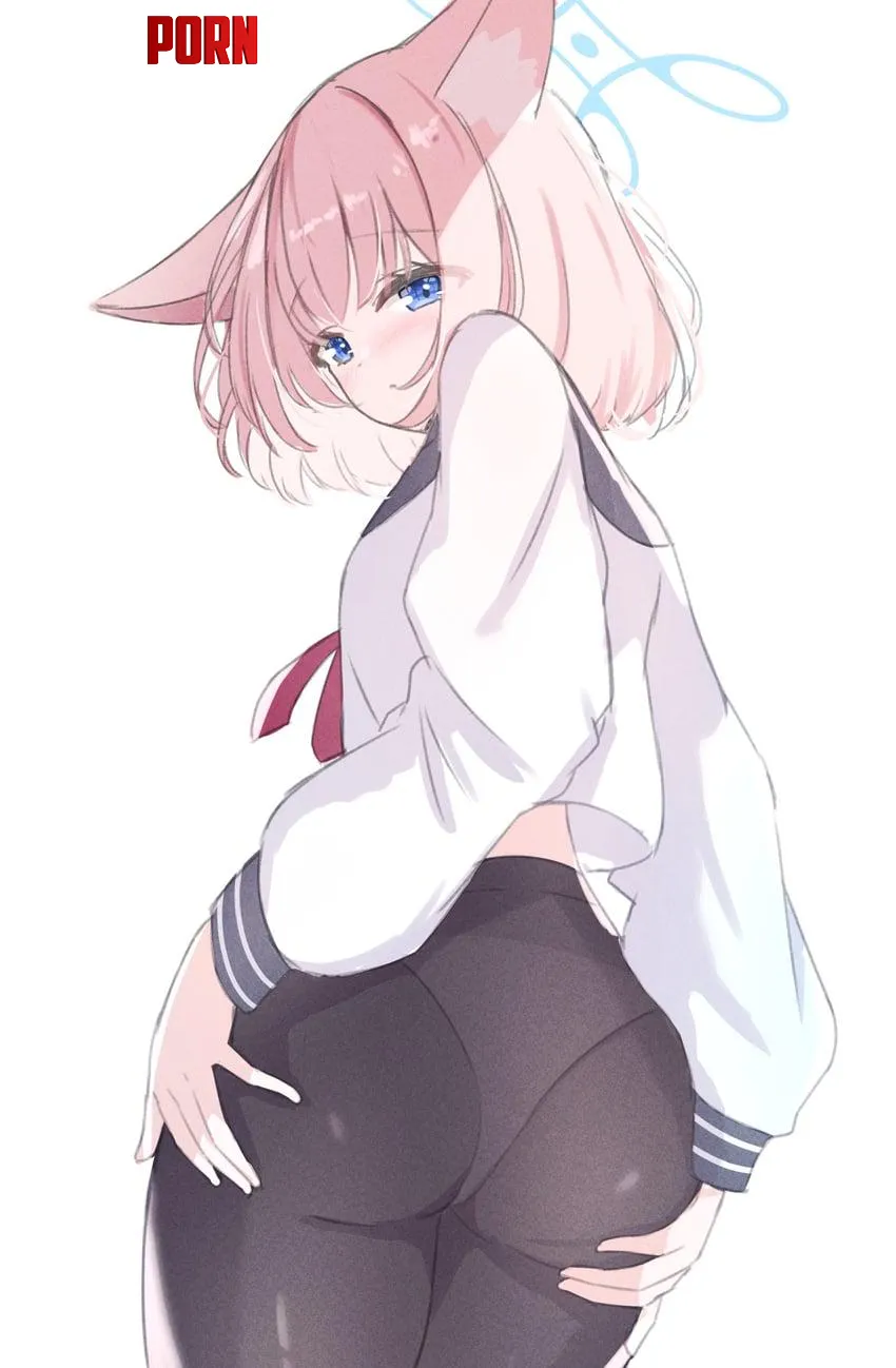 See-through tights [blue archive] (mashiro281) by RainDMask