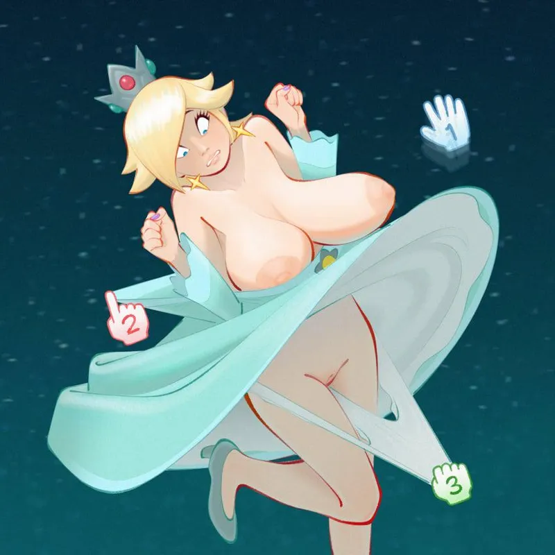 Thumbnail Wii and Rosalina (By big soggy meat)