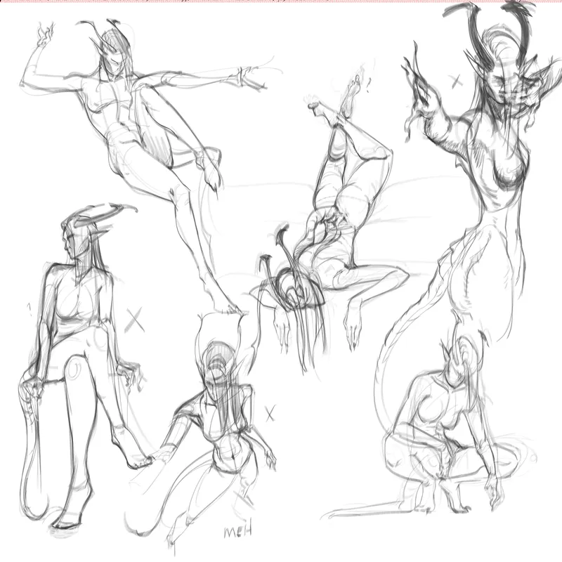Thumbnail August poses!