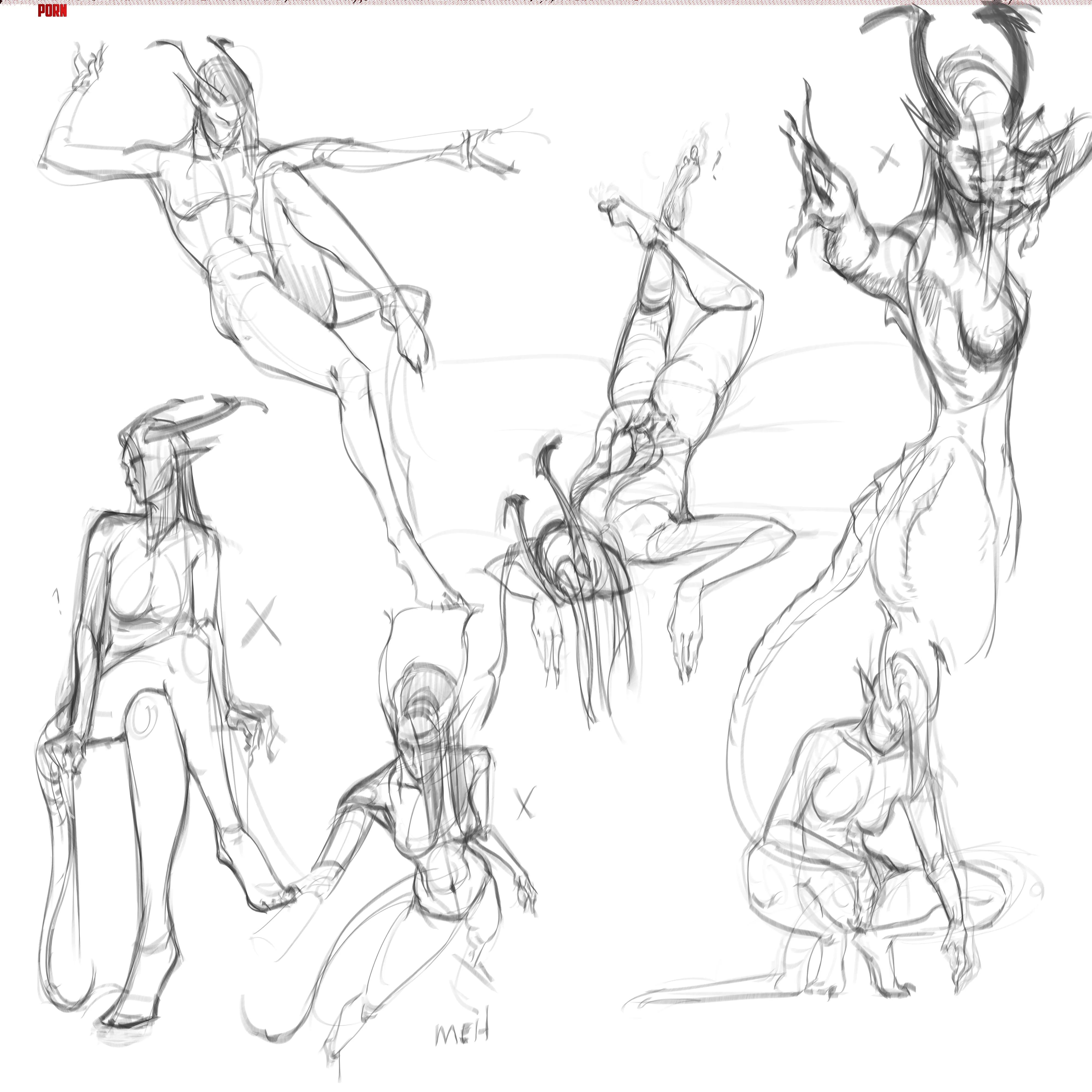 August poses! by tryingtoart0000