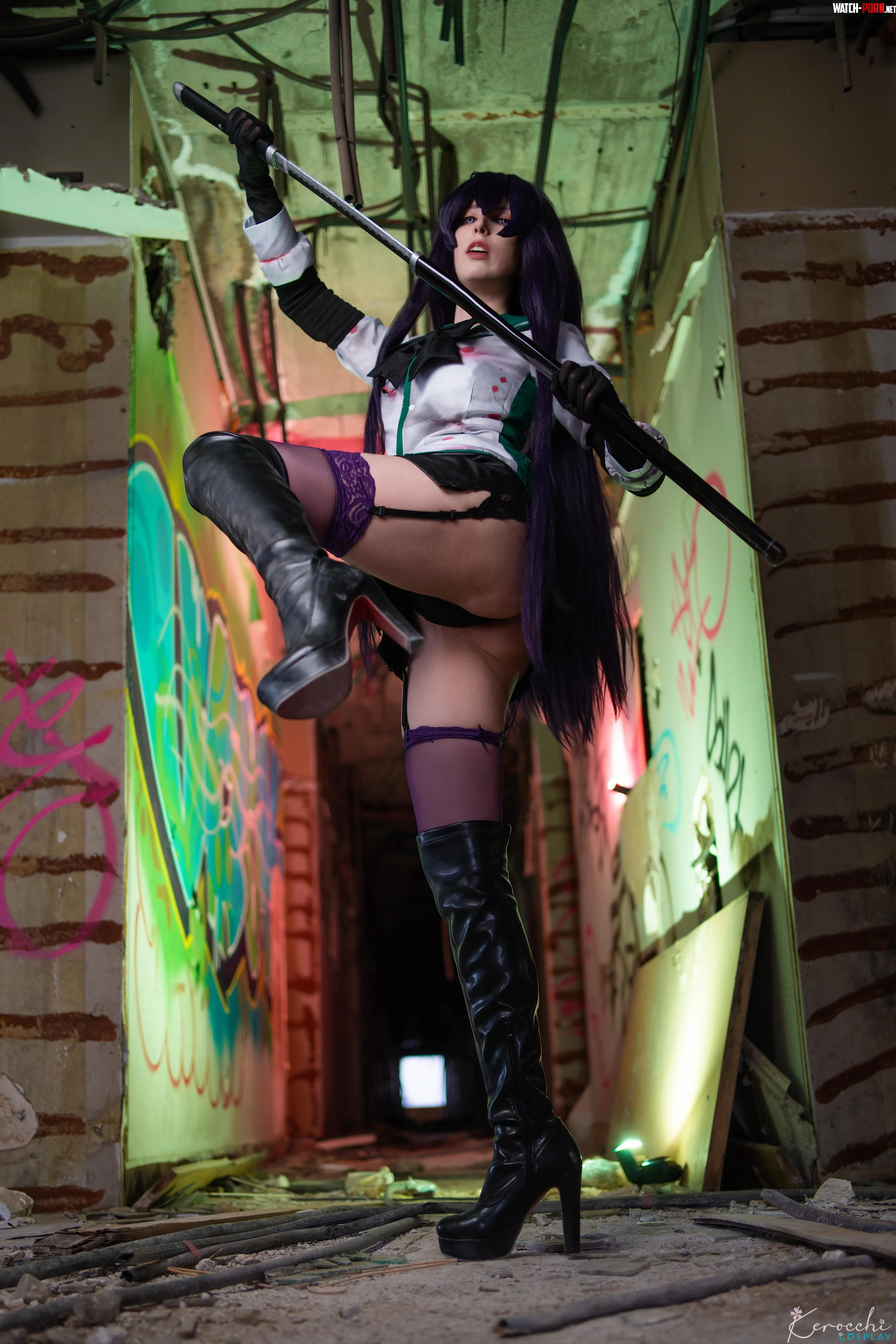 Saeko Busujima from Highschool of the Dead by Kerocchi by kerocchi