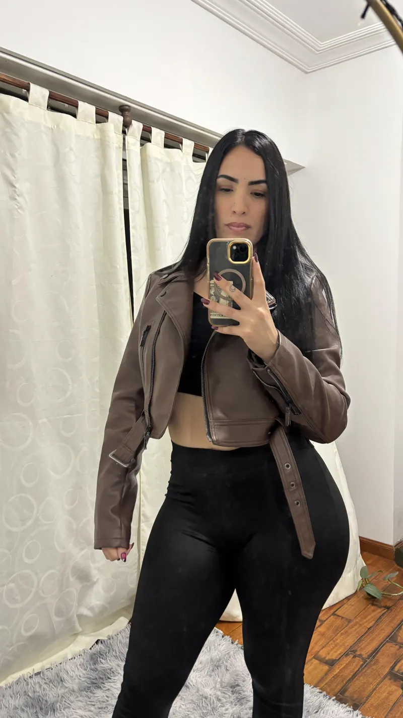 Thumbnail Feeling sexy wearing this jacket. Makes me want to be wearing nothing else..