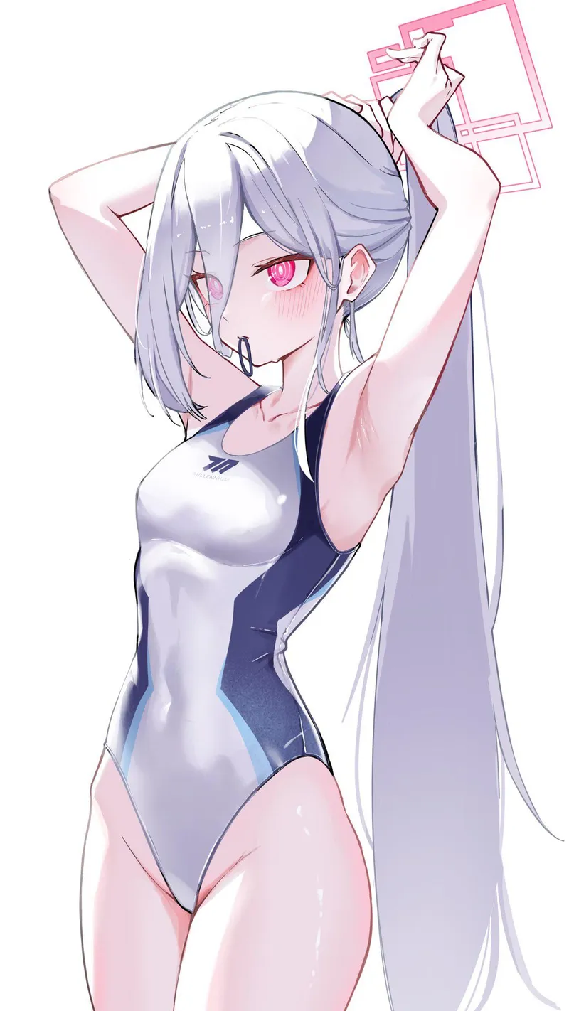 Thumbnail Kei in a one piece (Dai3) [Blue Archive]