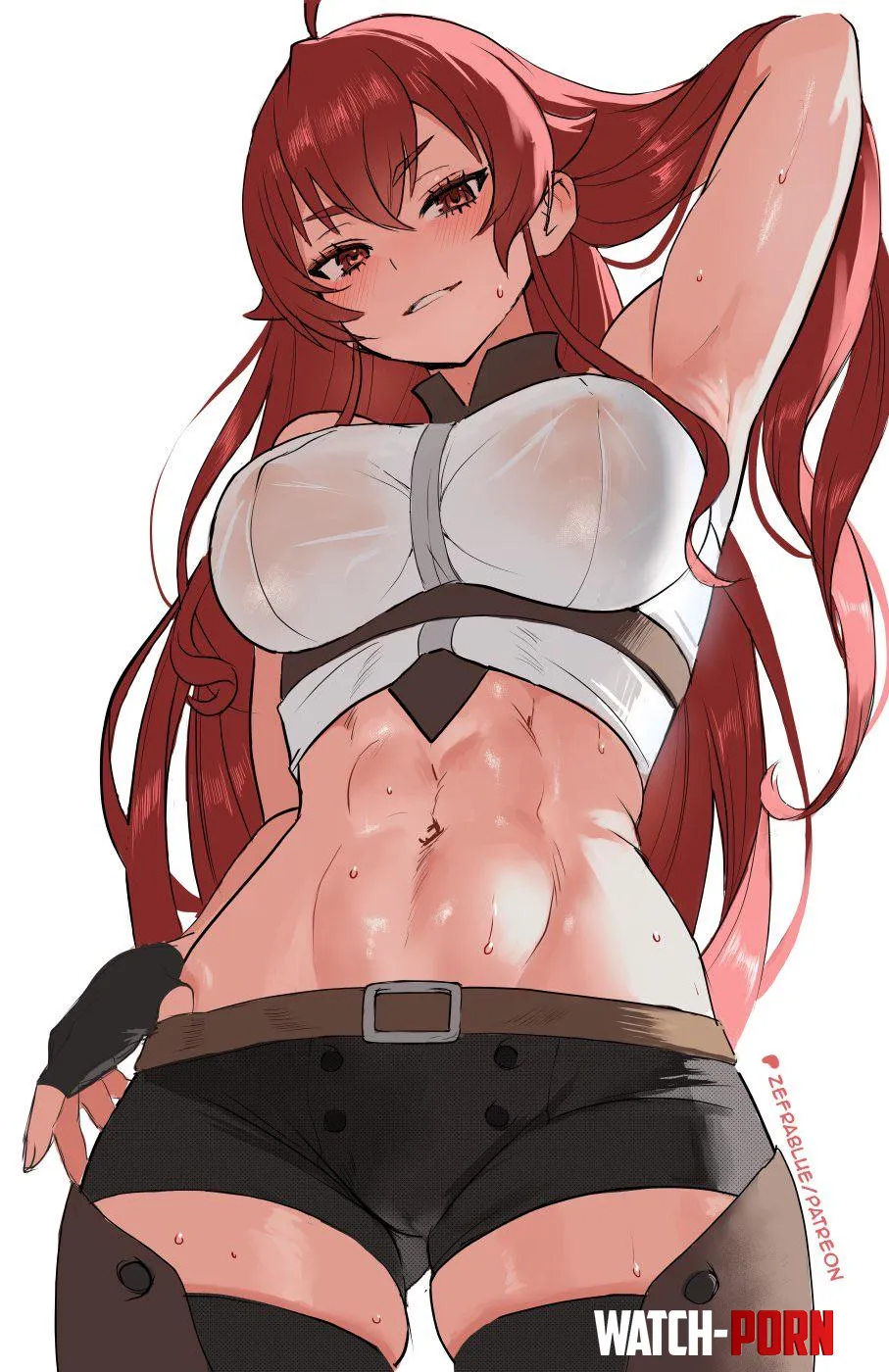 Eris Greyrat [Mushoku Tensei] (Zefrableu) by No_thoughts_anymore