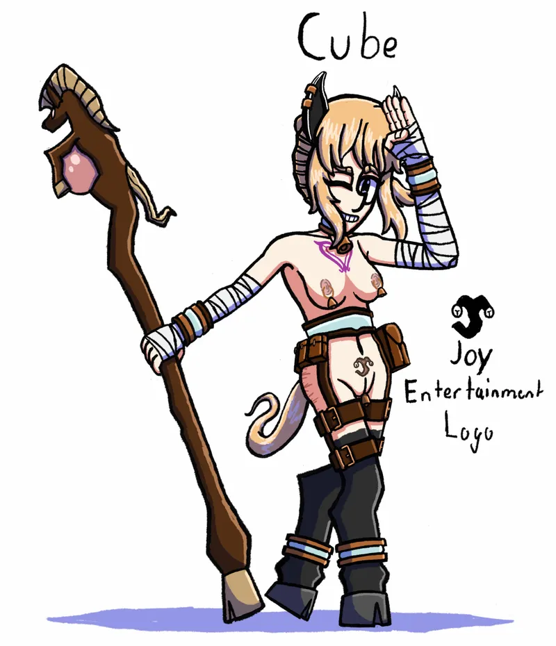 Thumbnail Cube - The Entertainment Slave (OC)