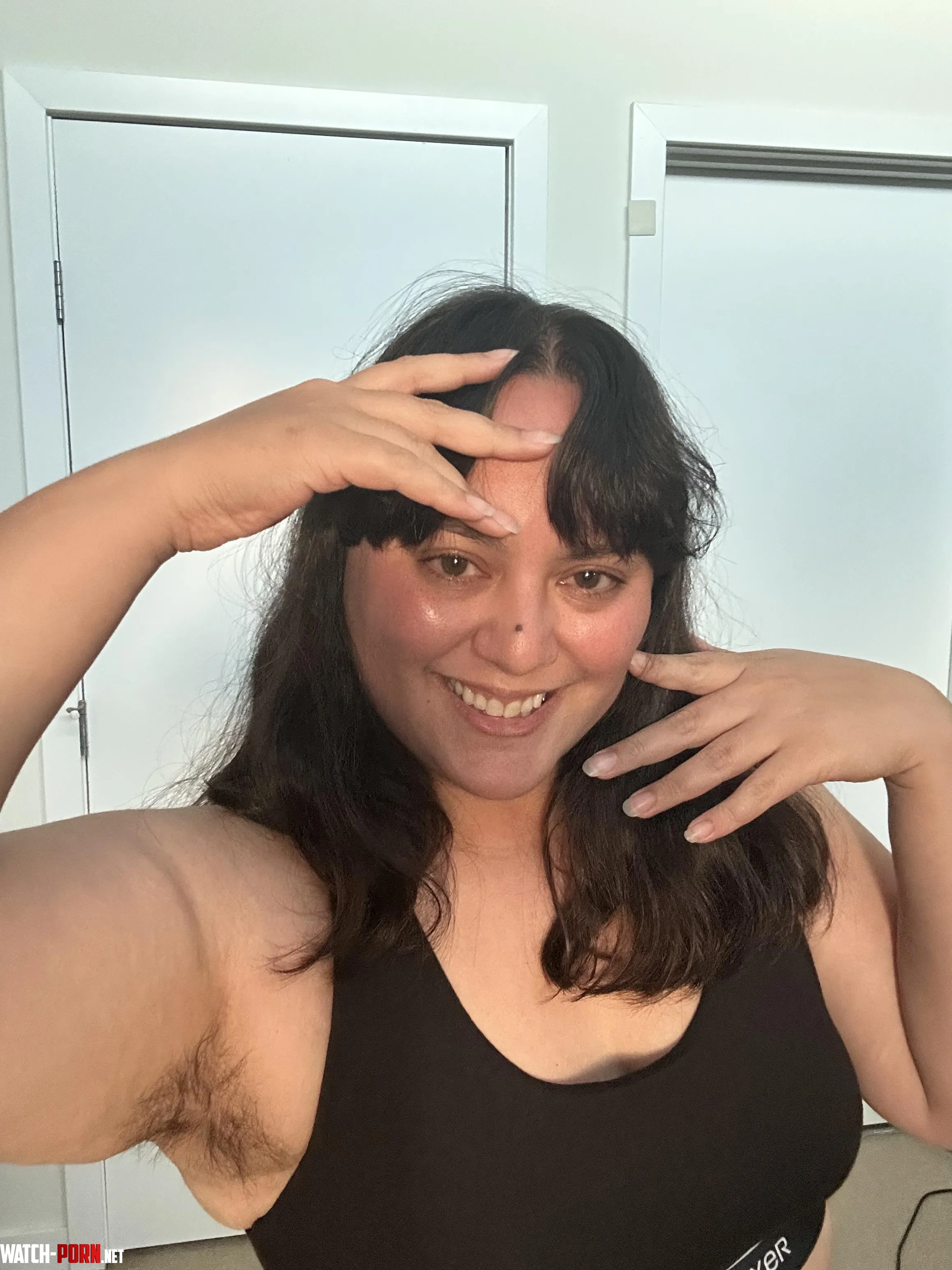 Hairy pits during the golden hour by magicalravegirl