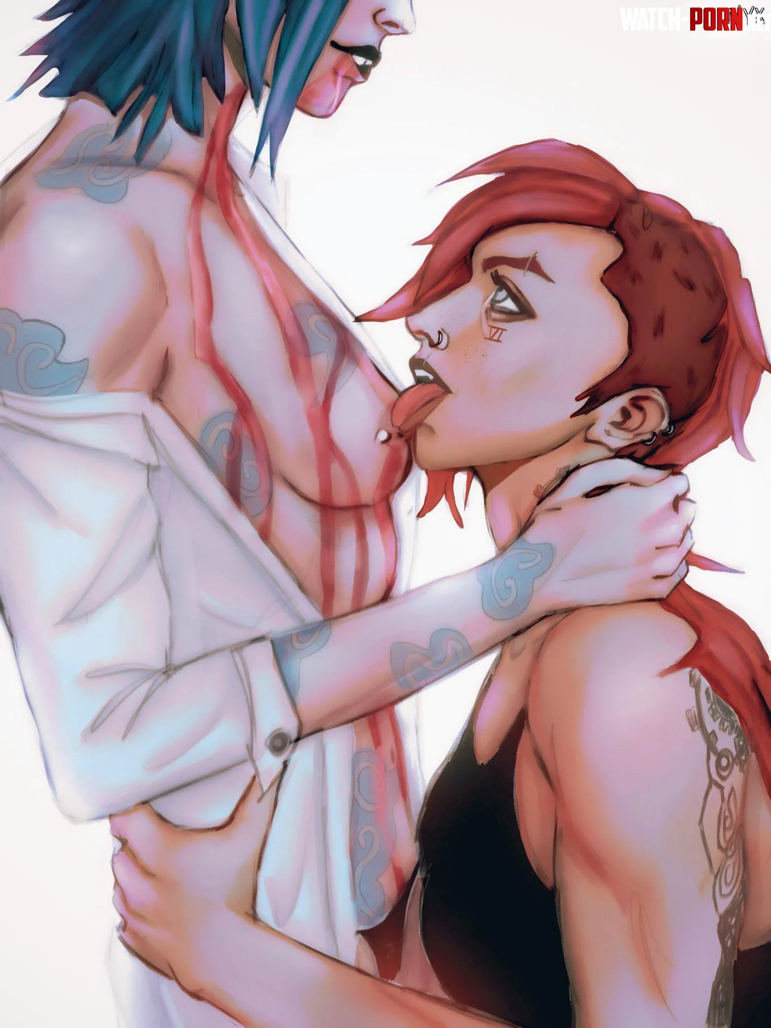[Arcane] Vi and Jinx by @JINXSPLOSION by WalkerBuldog