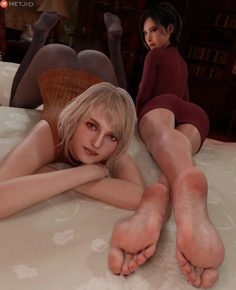 Thumbnail Ada and Ashley love showing off their feet (METJID)
