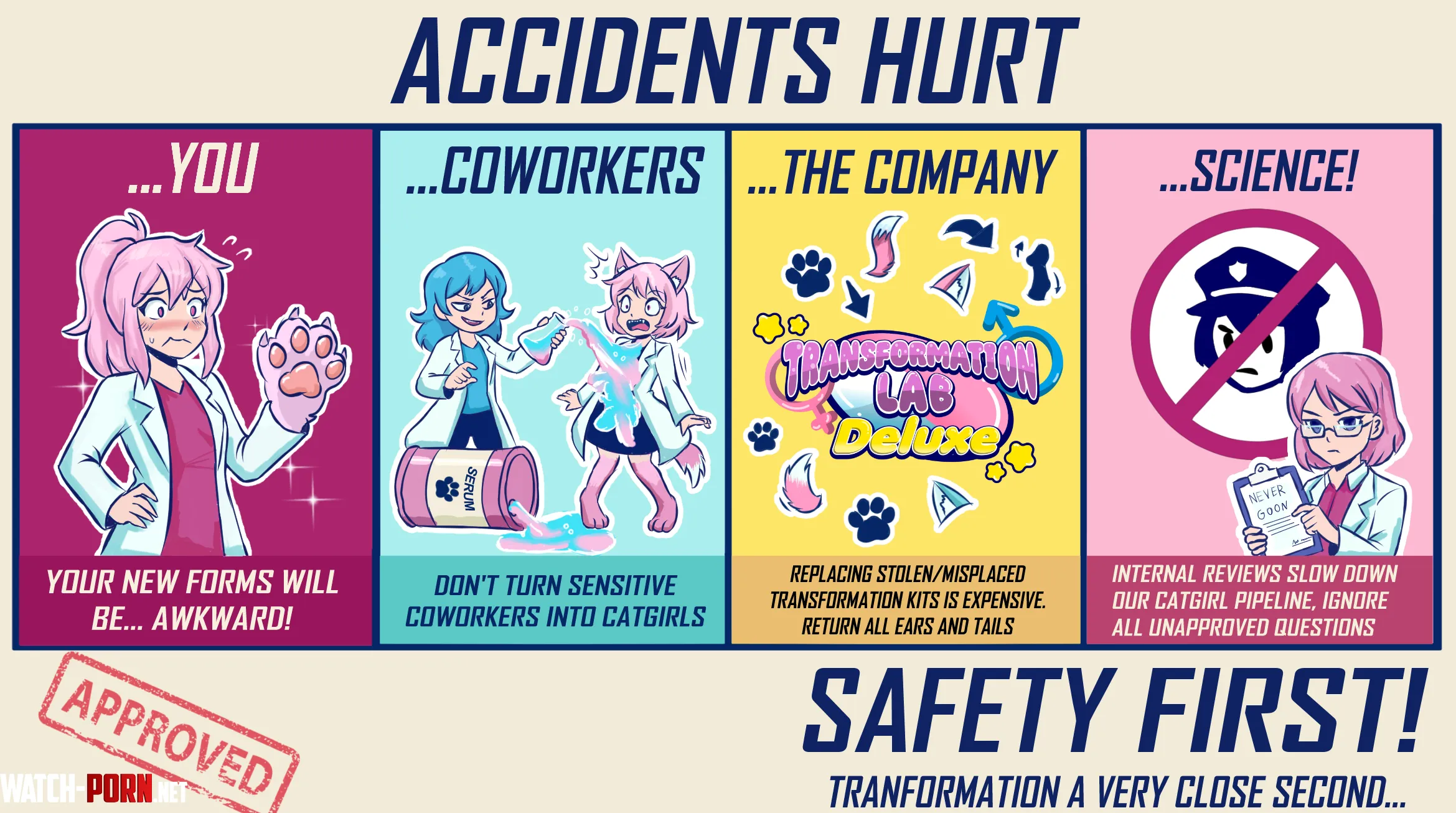 ACCIDENTS HURT! Transformation PSA poster by TransformationDev