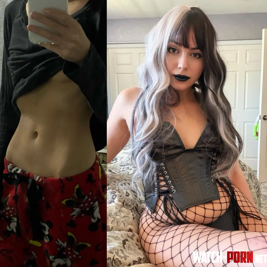 My corset doesn’t stop my belly from bulging out 😮‍💨🥵 by Fattenmepiggy