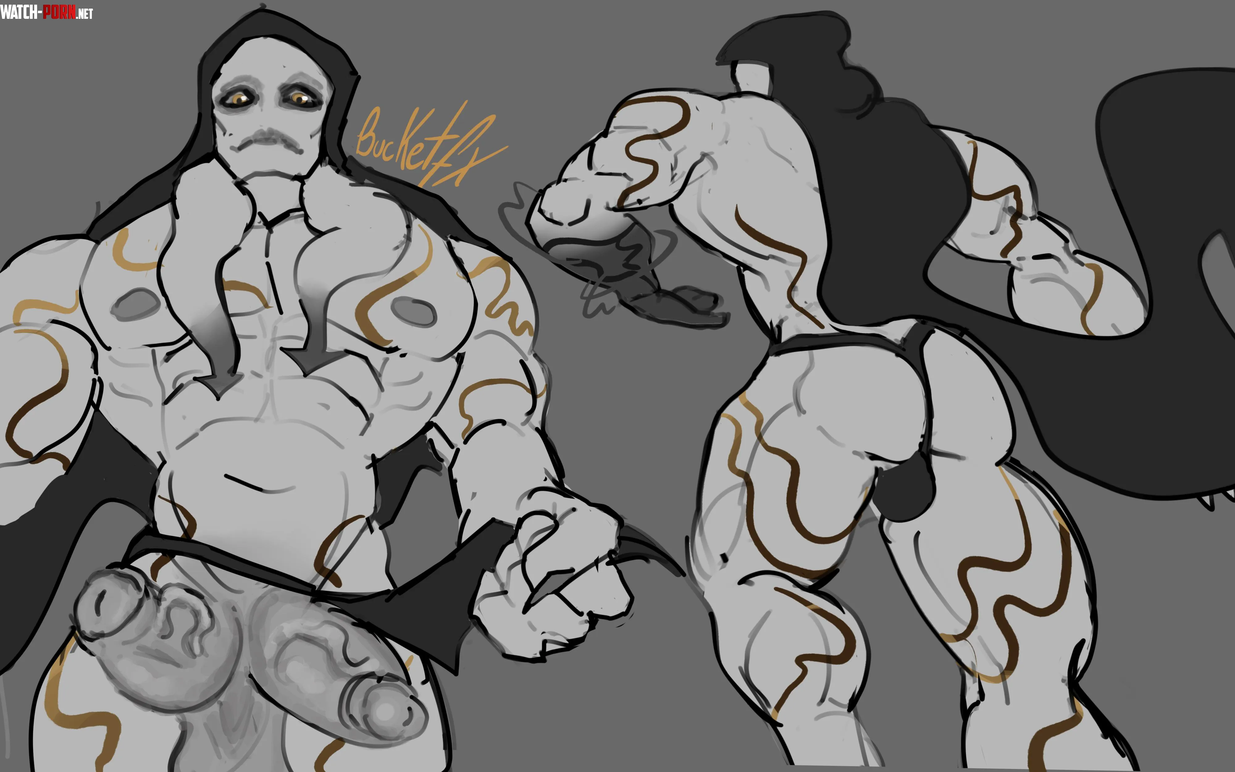 Gorr from Marvel Rivals | Doodle by me by BucketFx