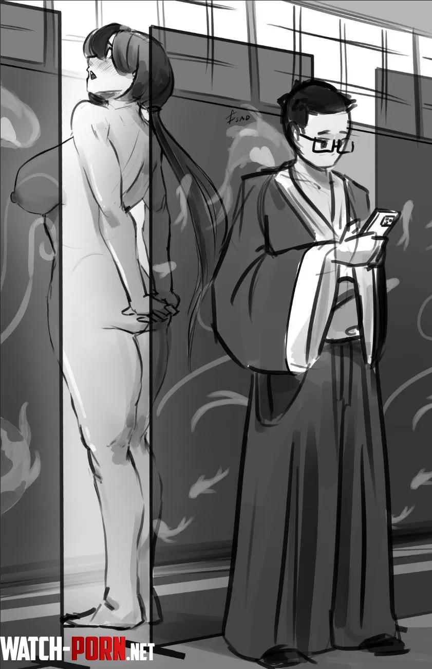 During the class retreat, Mitoku was a bit too bold with her how far she wandered from her room. by strayafterdark