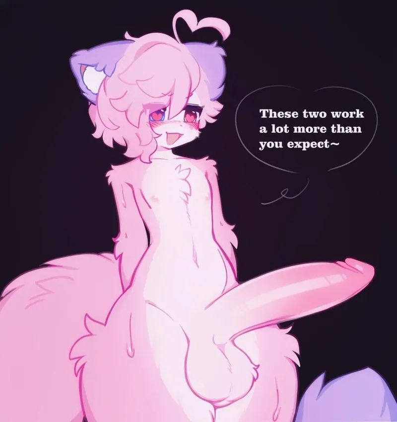 Thumbnail Pink kitty (art by katsucoffee)