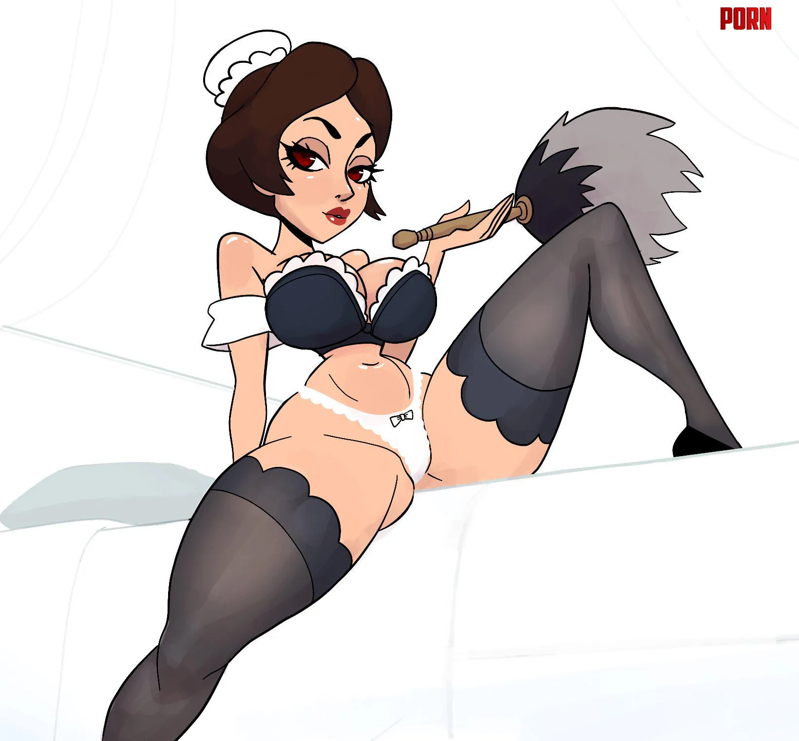After finishing her chores in the castle, the Maid is now ready for her sexy free time (@VanillaSketchy) [Beauty and the Beast] by Working_Welder_1751
