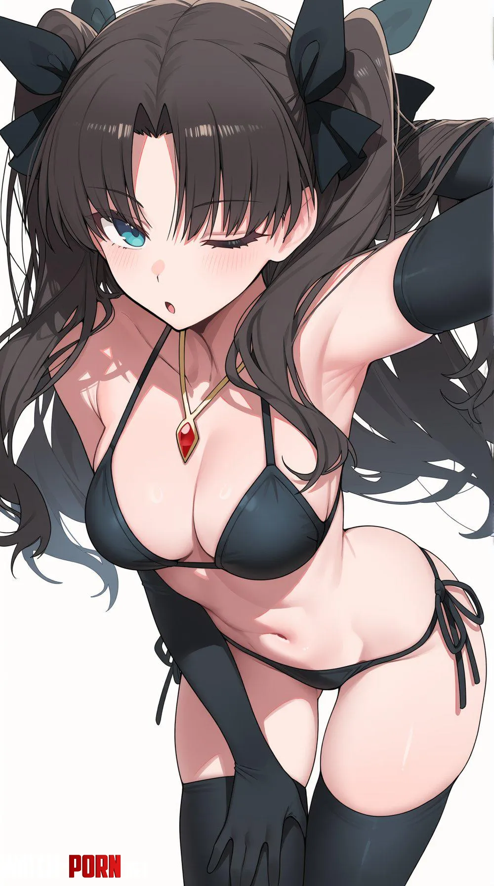 Rin Tohsaka [Fate/Stay Night] by WoolsonDaSheep
