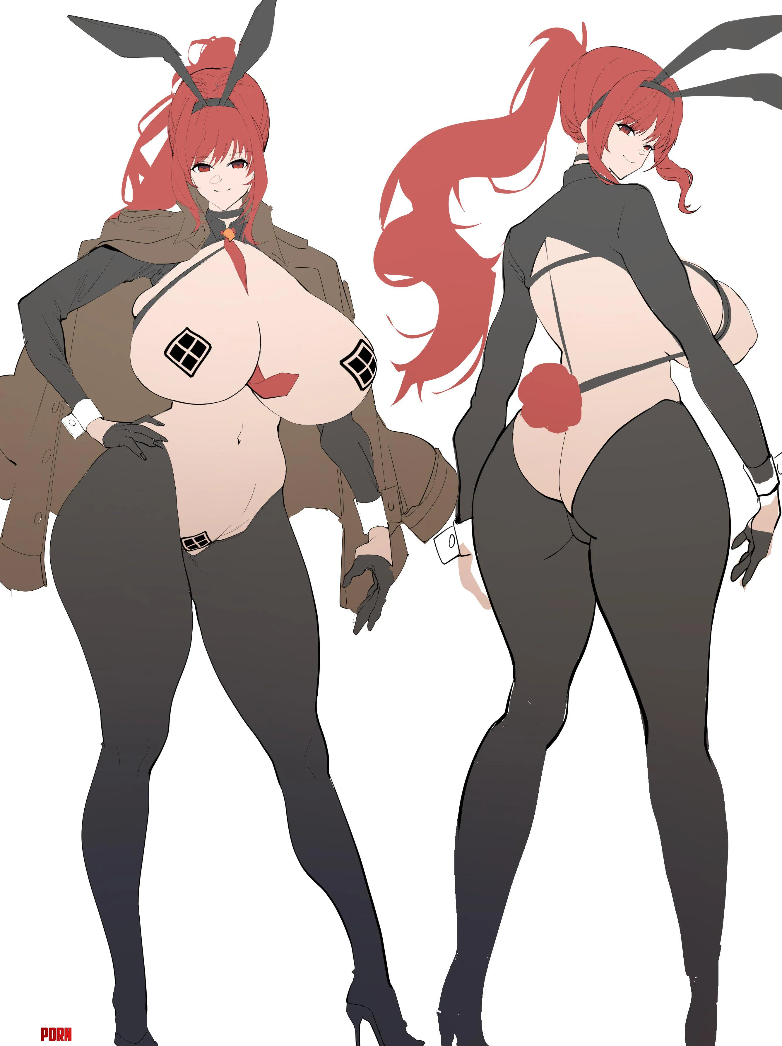Mega Rapi (Nyah p) [Nikke] by MillionHypotheses