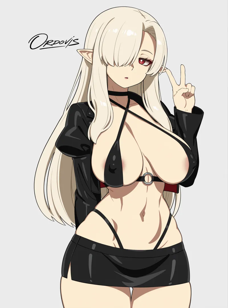 Thumbnail Elf top model but she's well-nourished (Ordovis)