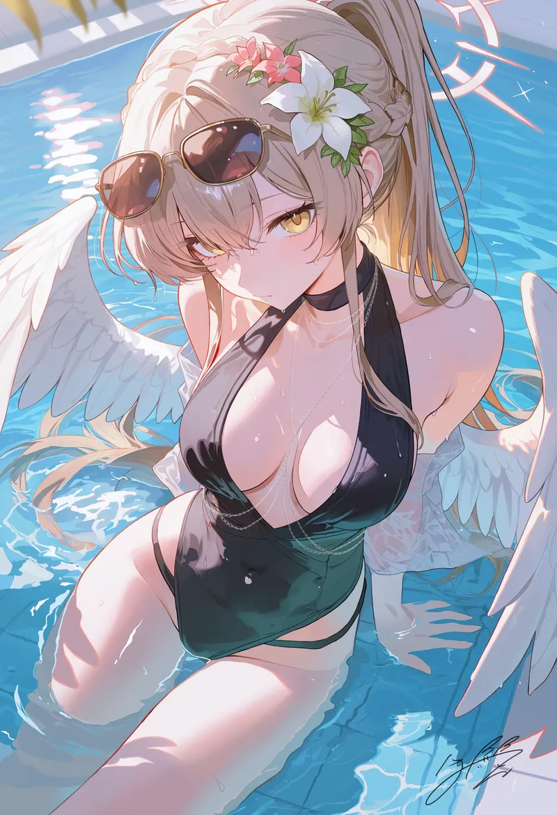 Thumbnail Swimsuit Nagisa (Honyara) [Blue Archive]