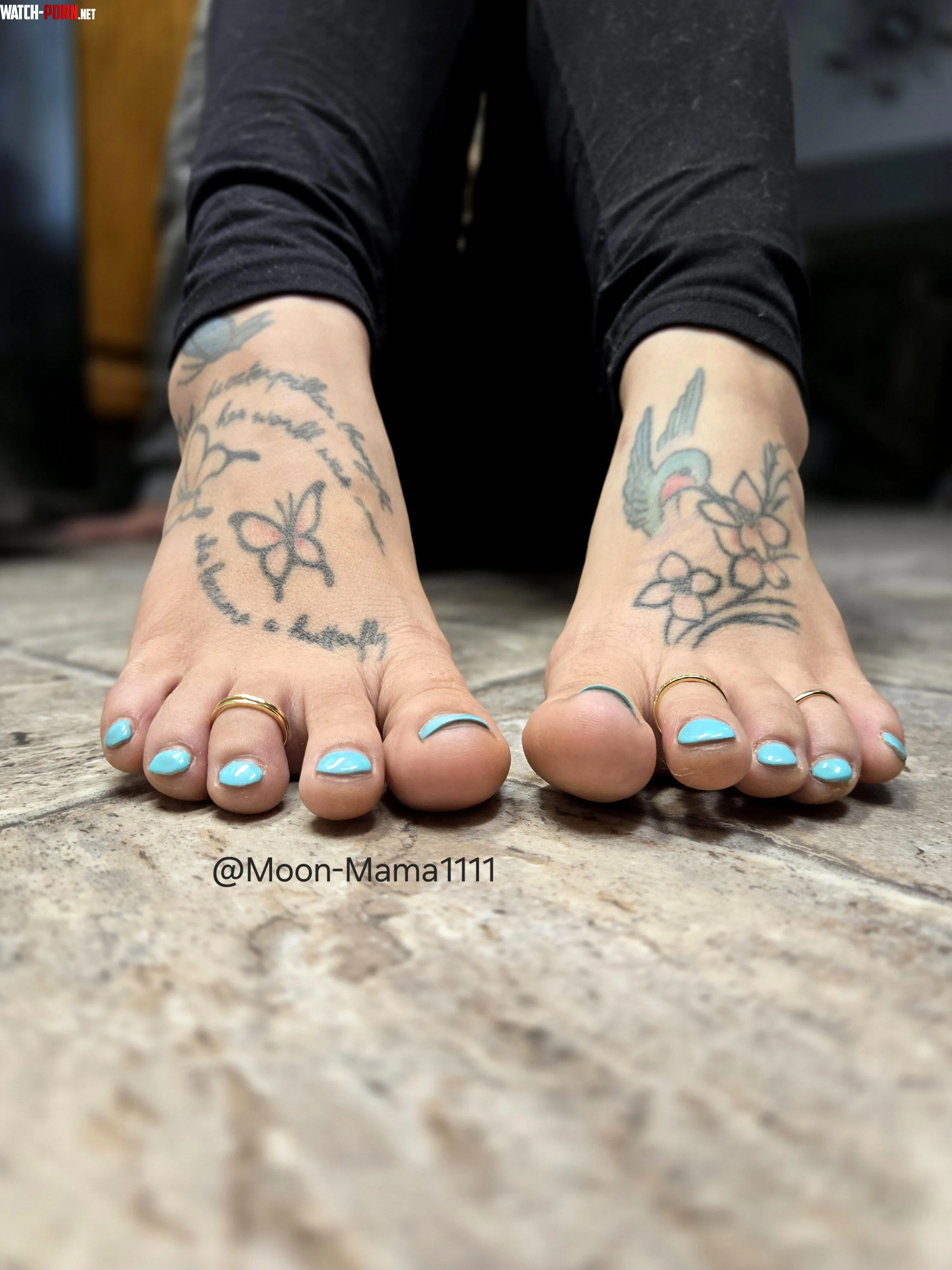Keep staring. 😵‍💫 Let them hypnotize you. Now be a good boy and spoil them like they deserve. 🦶😈 (oc) by Moon-Mama1111