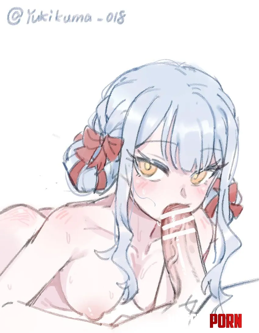 This cutie likes to suck cock [bang dream!] (yukikuma) by RainDMask