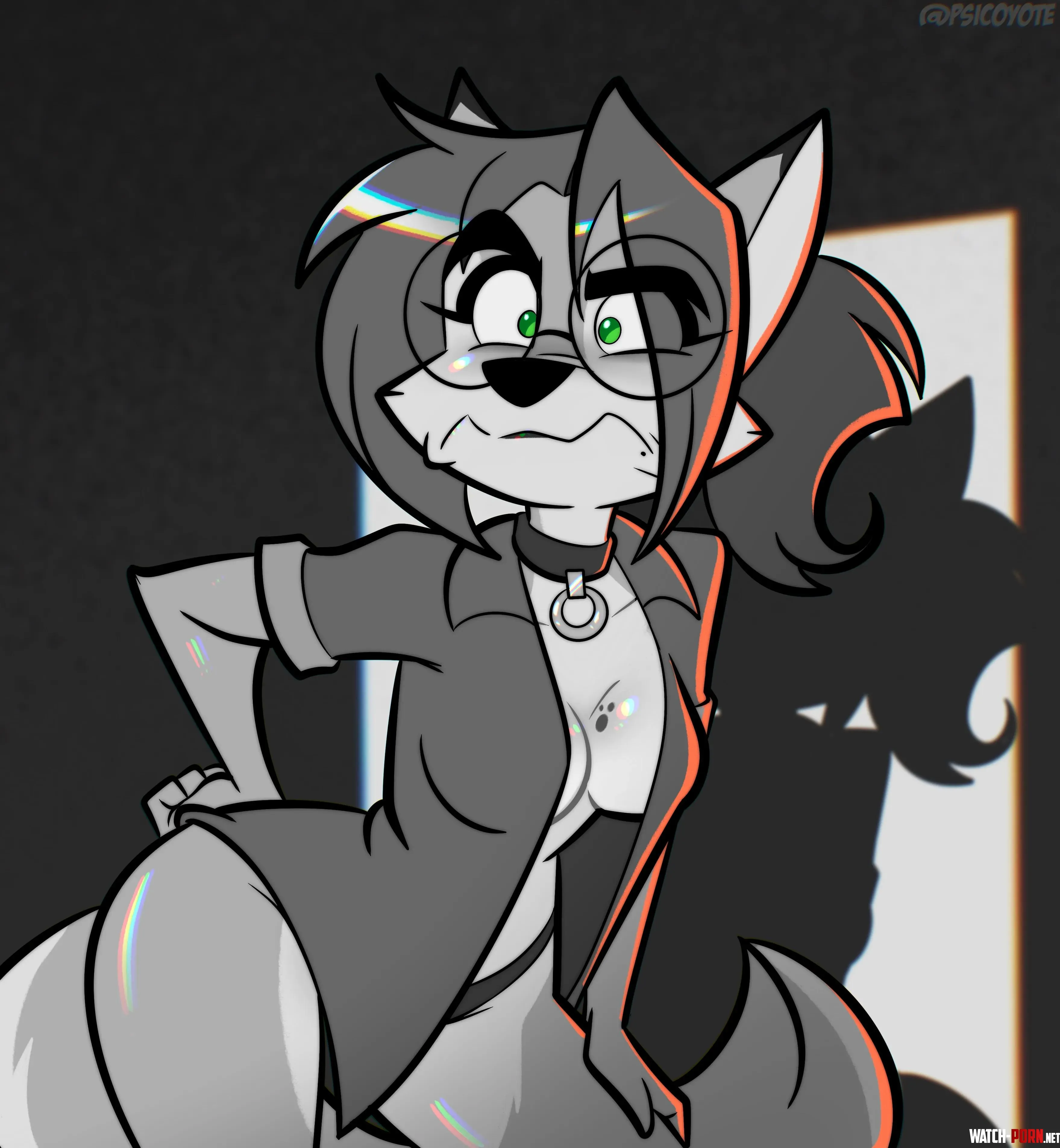 "How many times do I have to tell you not to open the door?!" [F] (psicoyote) by Flat_Wall_4400