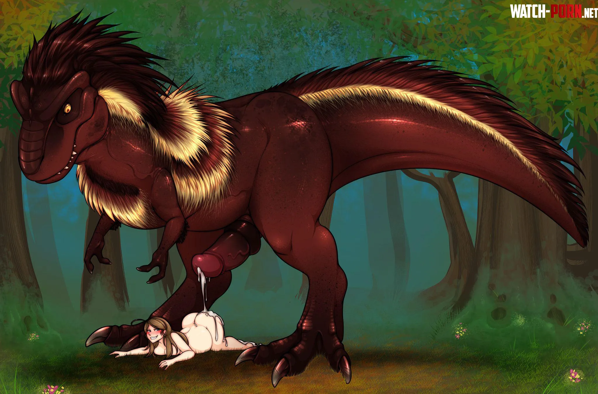 Rex Lover. (By MadamSquiggles) by Manglisaurus