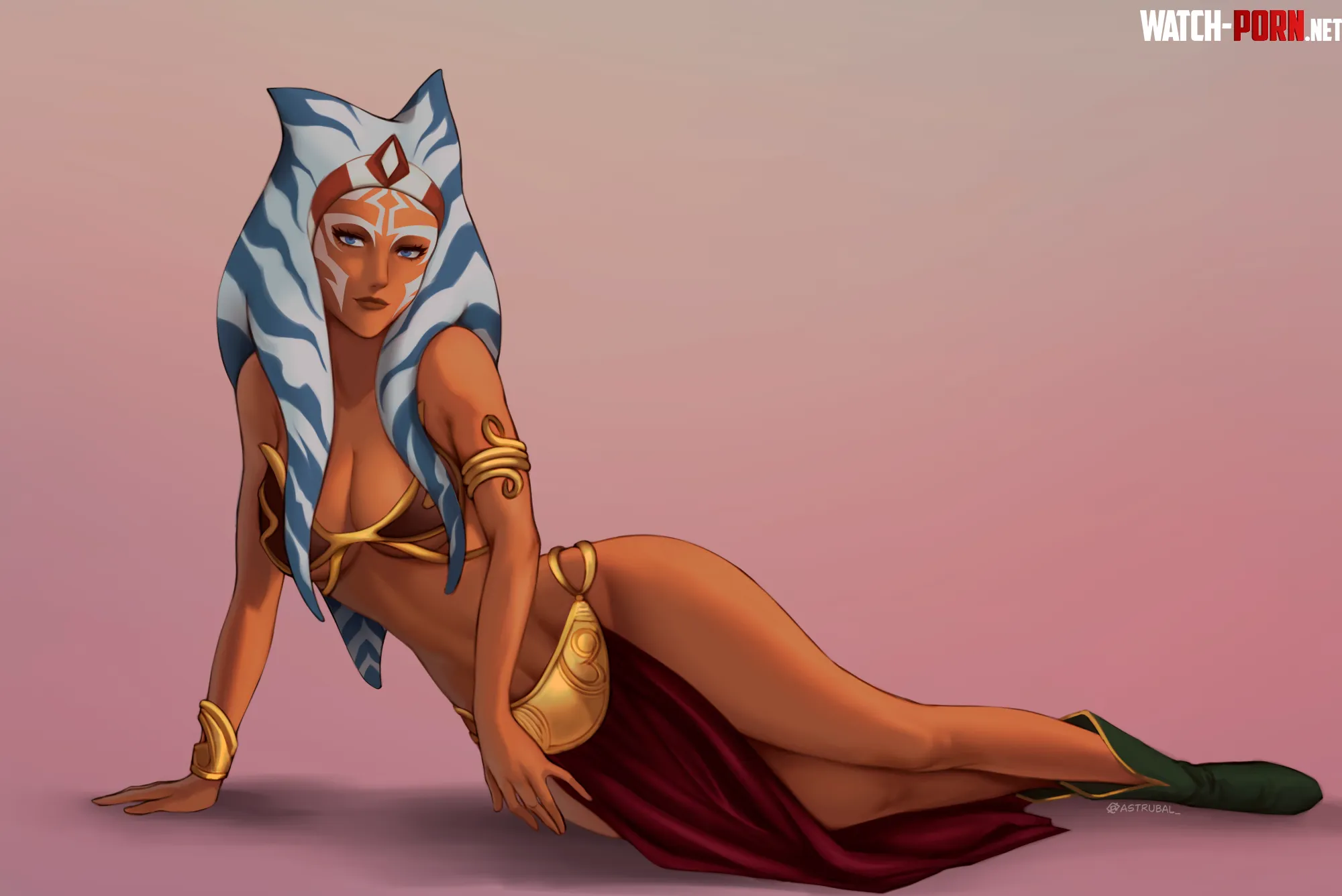 Slave Ahsoka (Astrubal) by EroTamaX