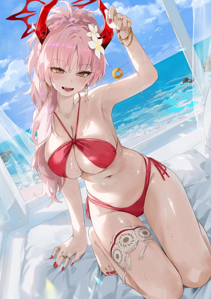 Thumbnail Satsuki and close view of the ocean (Demahmw(代碼) / demahmw)