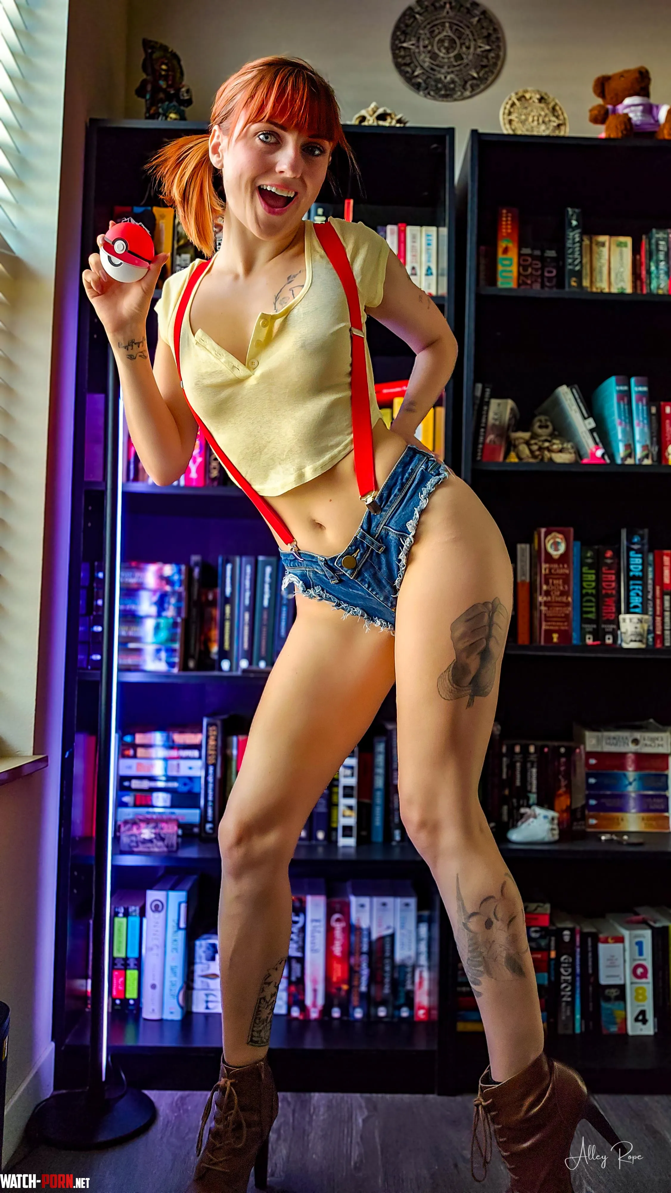 Misty is here! by alleyrope