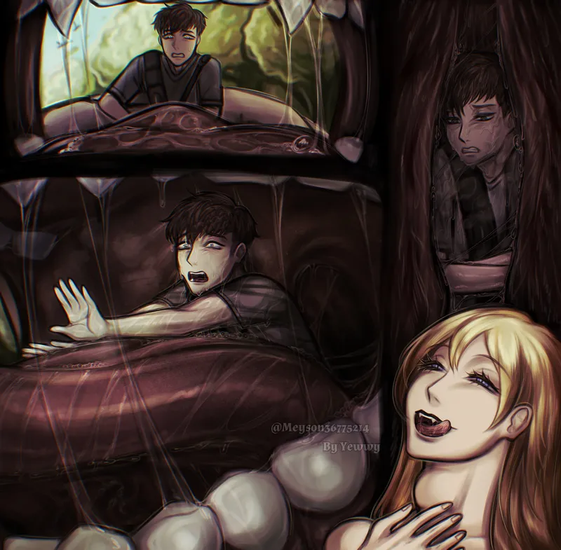 Thumbnail {comic} 👅Completed vore commission.