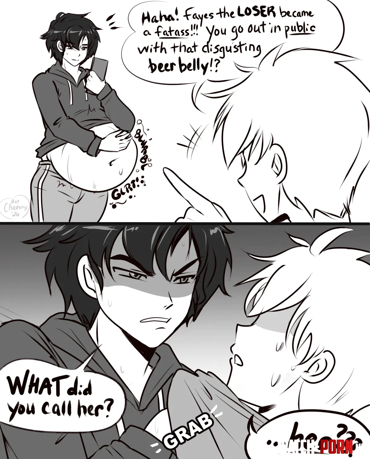 {Image} Defending Her Honor(?) [ M/F ] By: Chameleonette/me! by Chammy_Scarlet