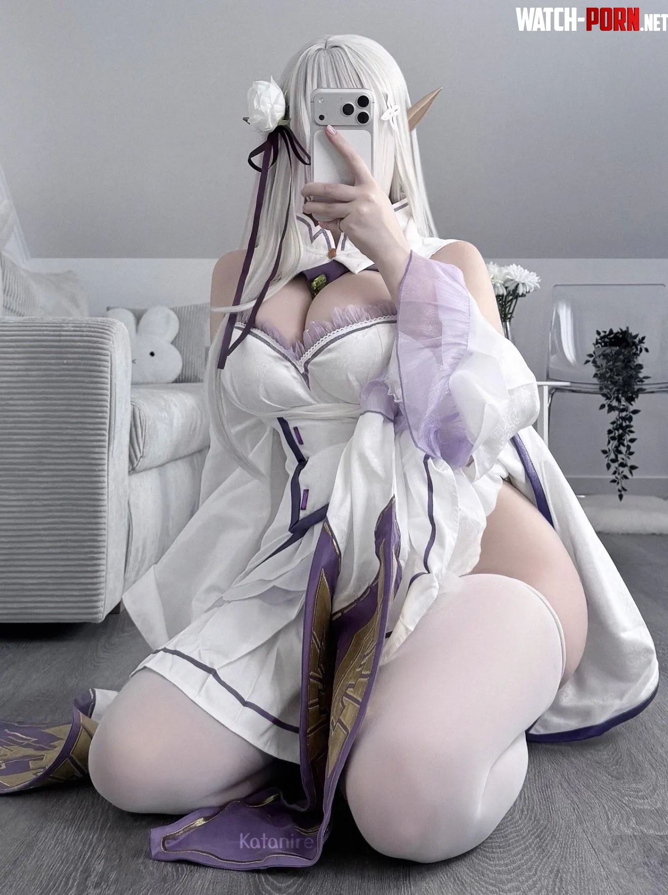 My Emilia cosplay [Katanire] by katanires