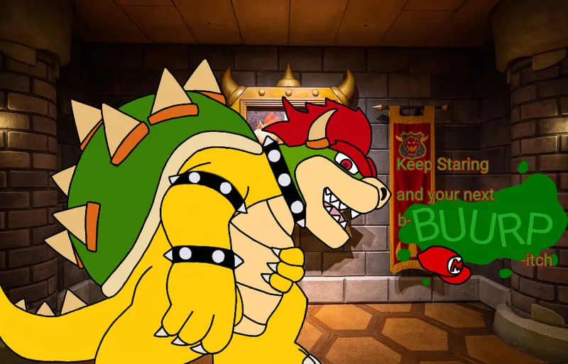 Thumbnail {image} Bowser's Victory [Art by me]
