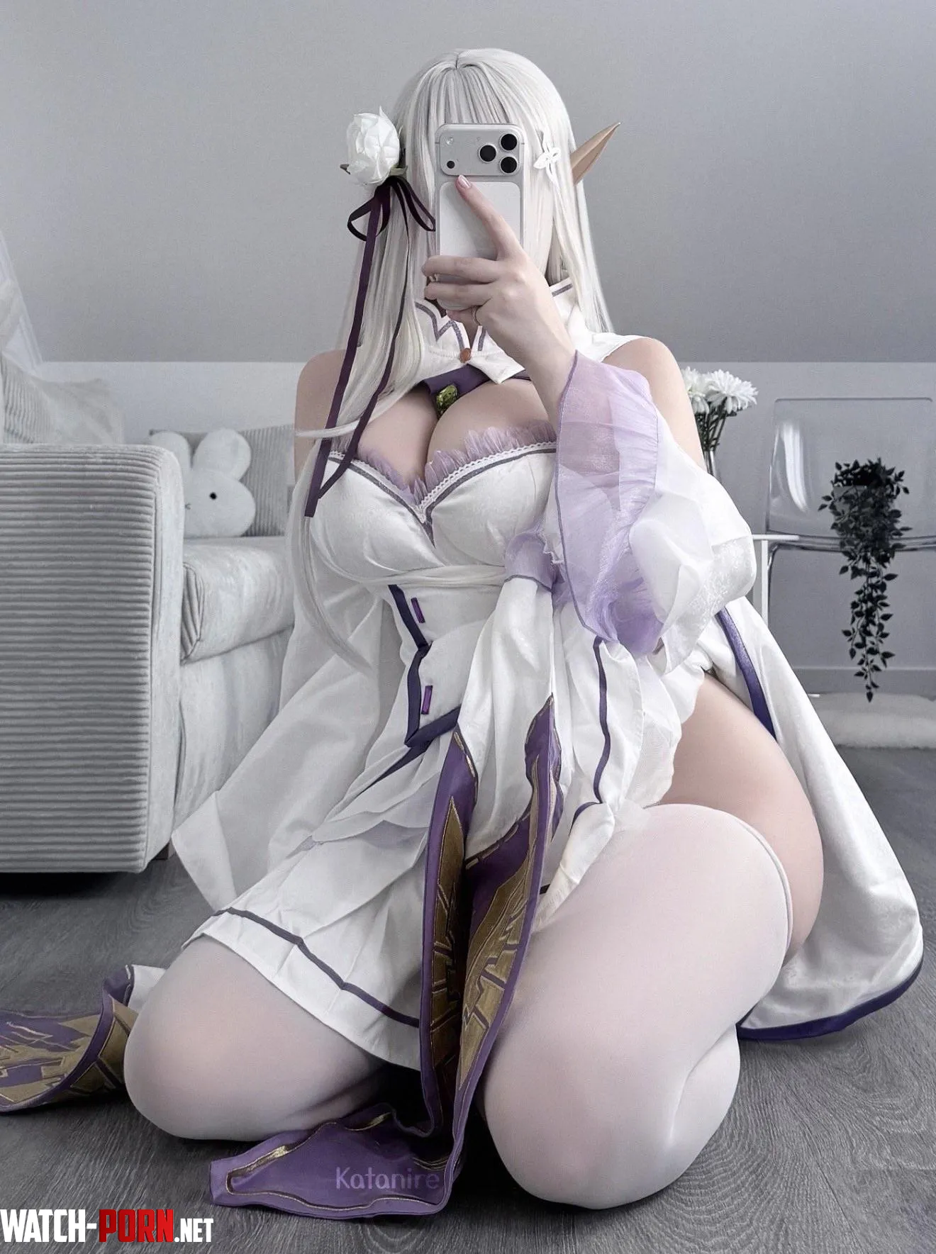 My Emilia cosplay [Katanire] by katanires